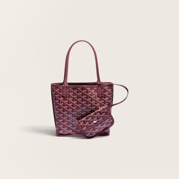 Goyard Anjou Mini Bag - Burgundy