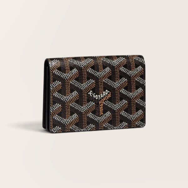Goyard Malesherbes Card Wallet - Black