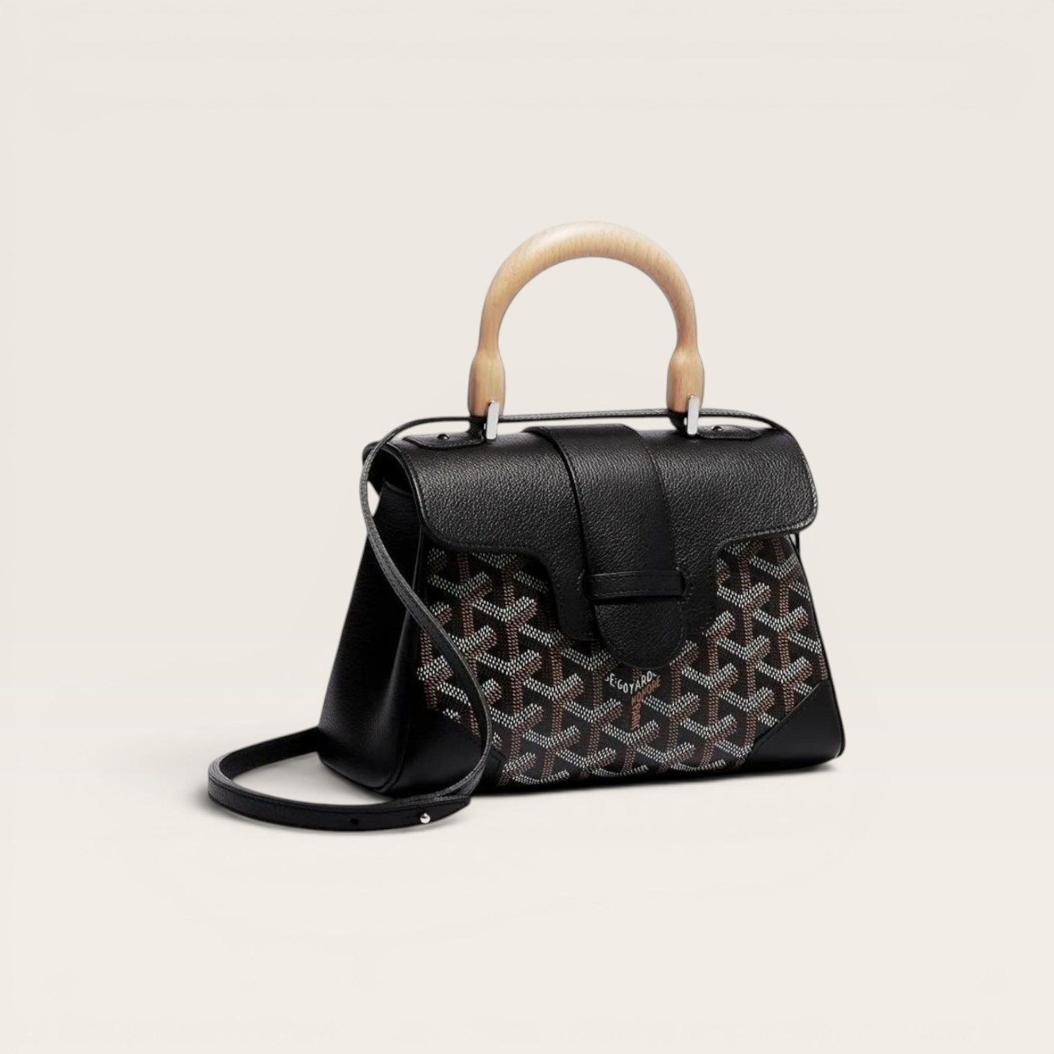 Goyard Saďgon Souple Mini Bag - Black