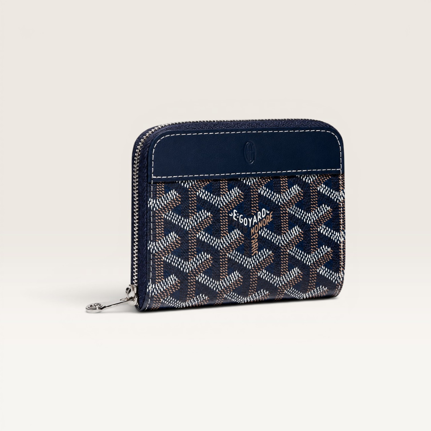 Goyard Matignon PM Wallet - Navy Blue