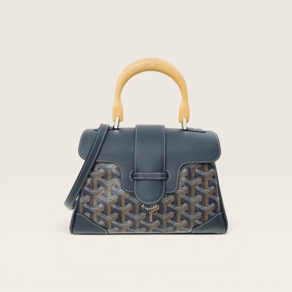 Goyard Saďgon Souple Mini Bag - Navy Blue