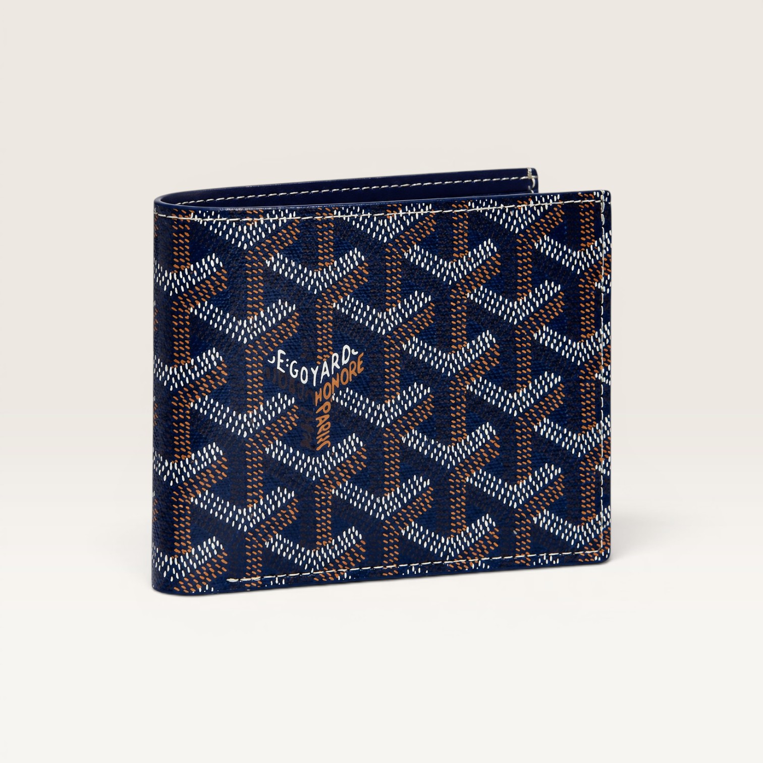 Goyard Victoire Wallet - Navy Blue