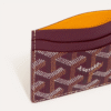 Goyard Saint-Sulpice Card Wallet - Burgundy - Image 2