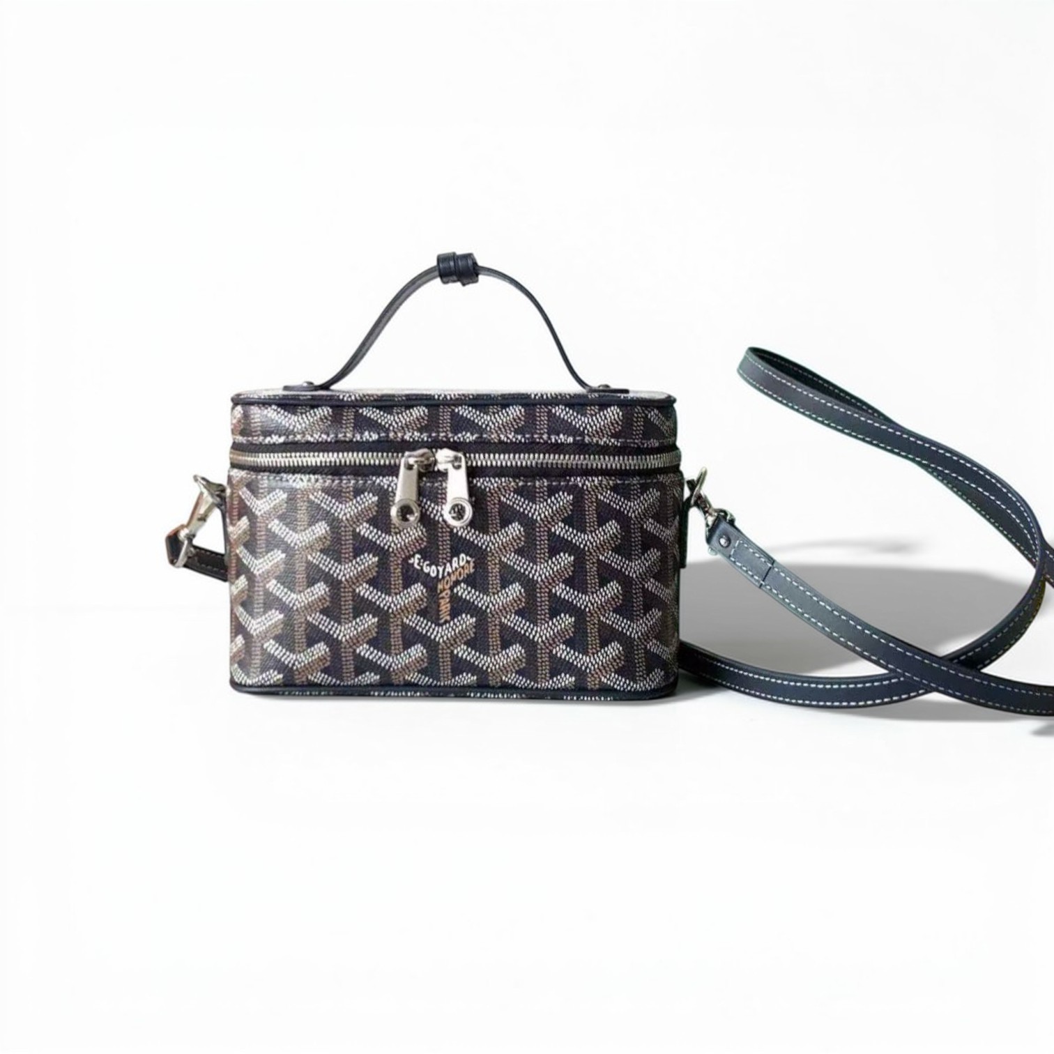 Goyard Muse Mini Vanity – Navy Blue