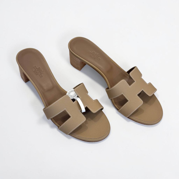 Hermes Oasis Sandals, Epsom