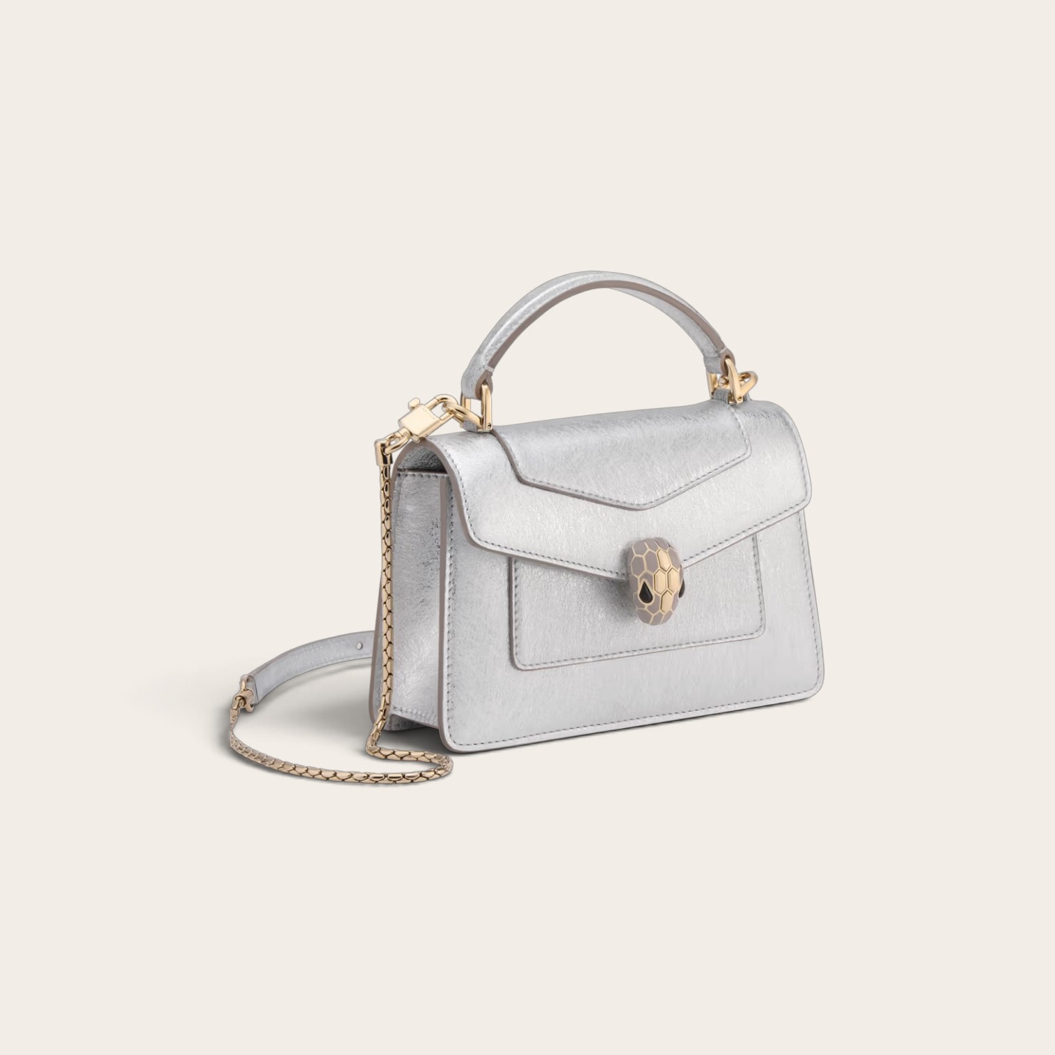 Mini Serpenti Forever Top-Handle Bag