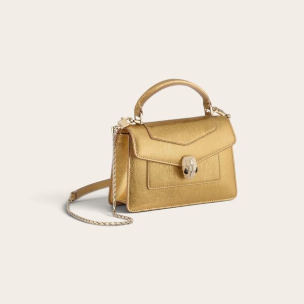 Mini Serpenti Forever Top-Handle Bag