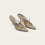Miu Miu Patent Leather Slingbacks Heels