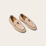 Loro Piana Summer Charms Walk Loafer Suede