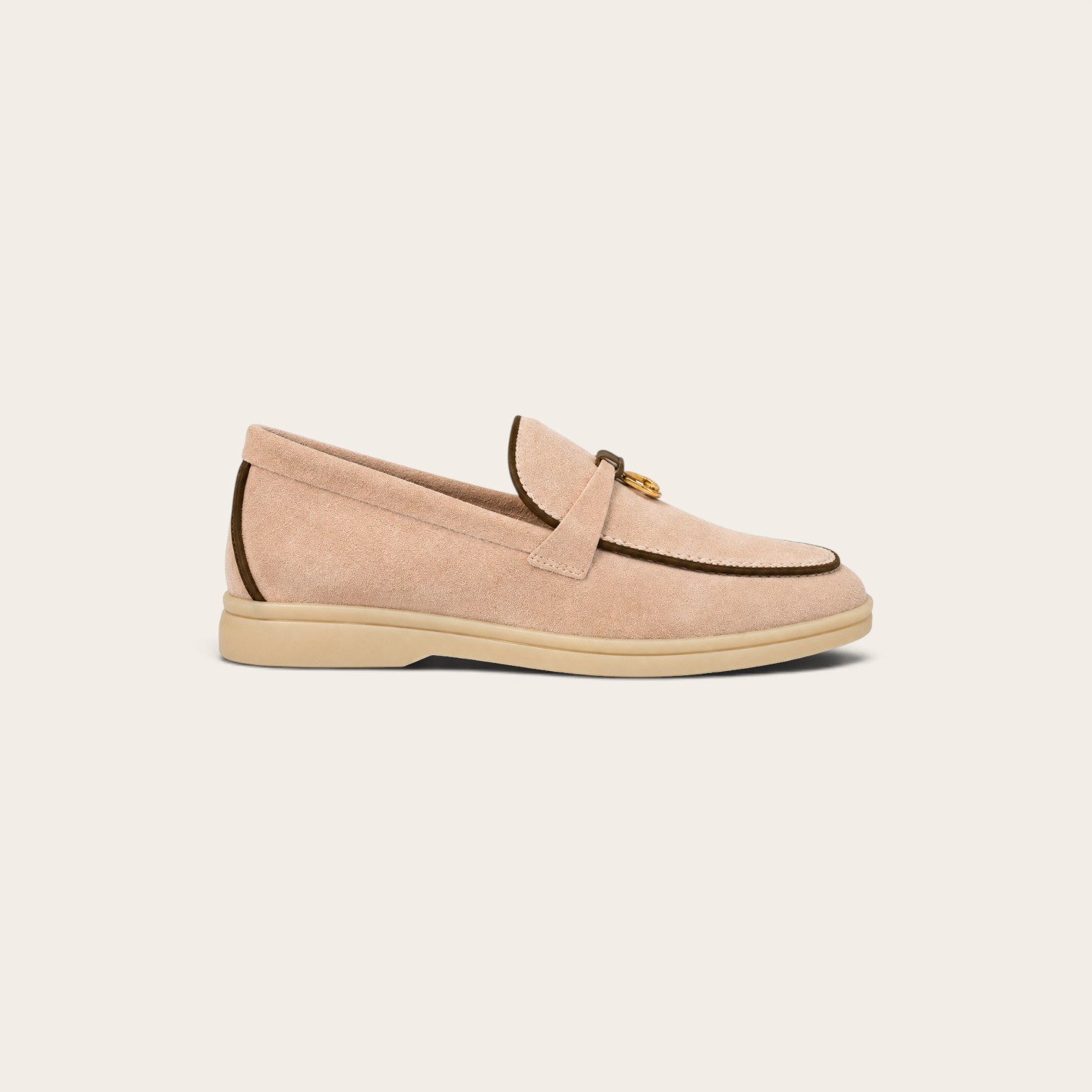 Loro Piana Summer Charms Walk Loafer Suede - Image 2