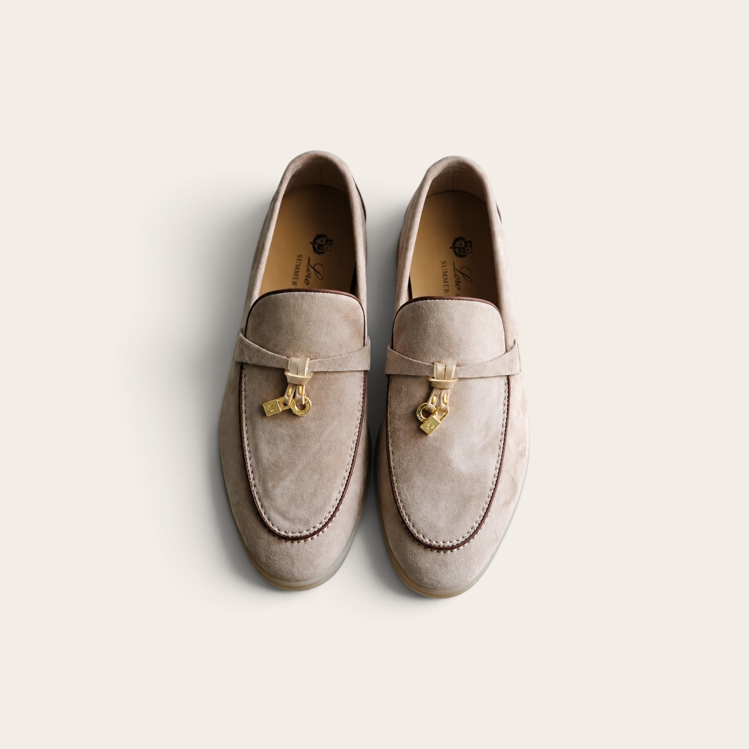 Loro Piana Summer Charms Walk Loafer Suede - Image 3