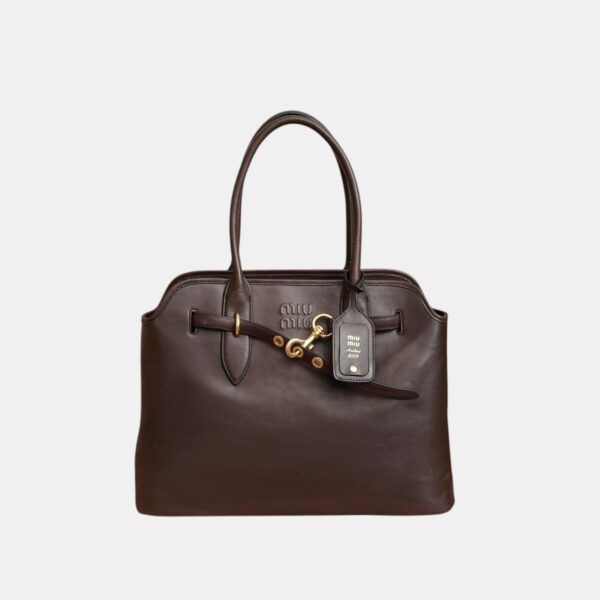 Miu Miu Aventure nappa leather bag