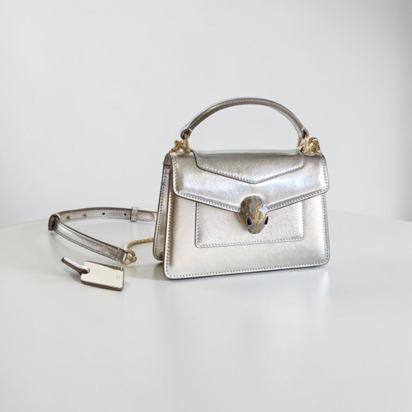 Mini Serpenti Forever Top-Handle Bag