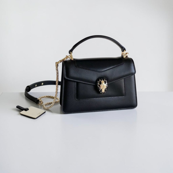 Mini Serpenti Forever Top-Handle Bag