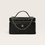 Chanel Top Handle Slim Vanity With Chain