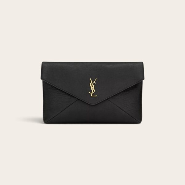 YSL Xander Black Clutch Bag