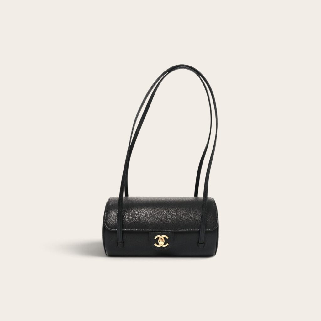Chanel Shiny Caviar Preppy Coco Bag