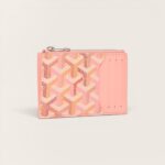 Goyard Bourbon zipped card holder