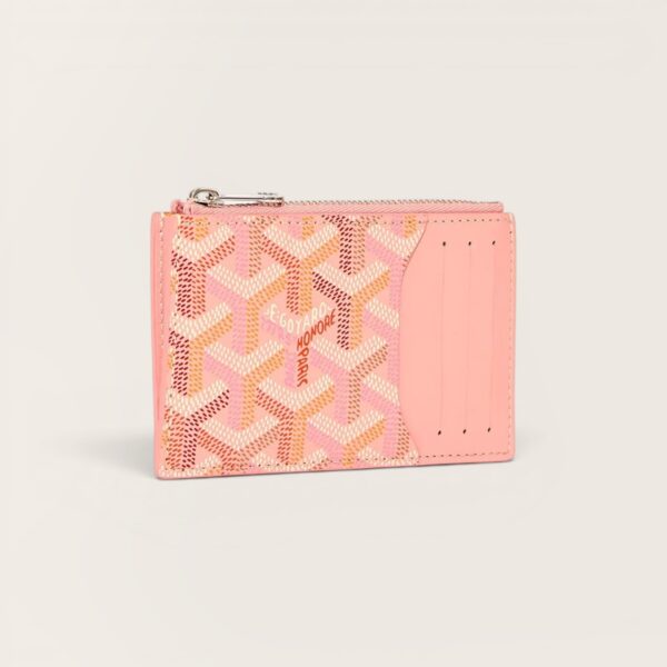 Goyard Bourbon zipped card holder