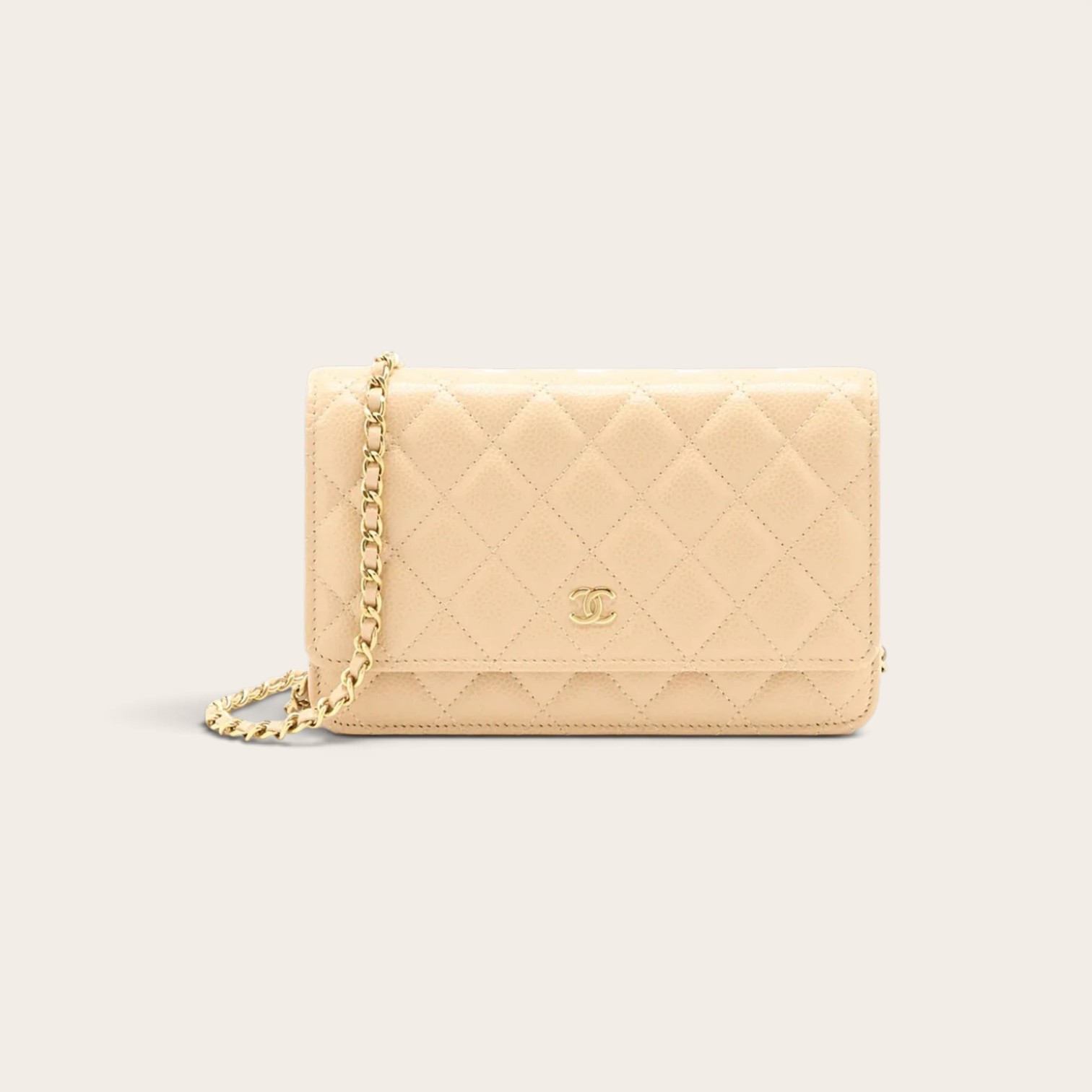 Chanel Classic Wallet on Chain