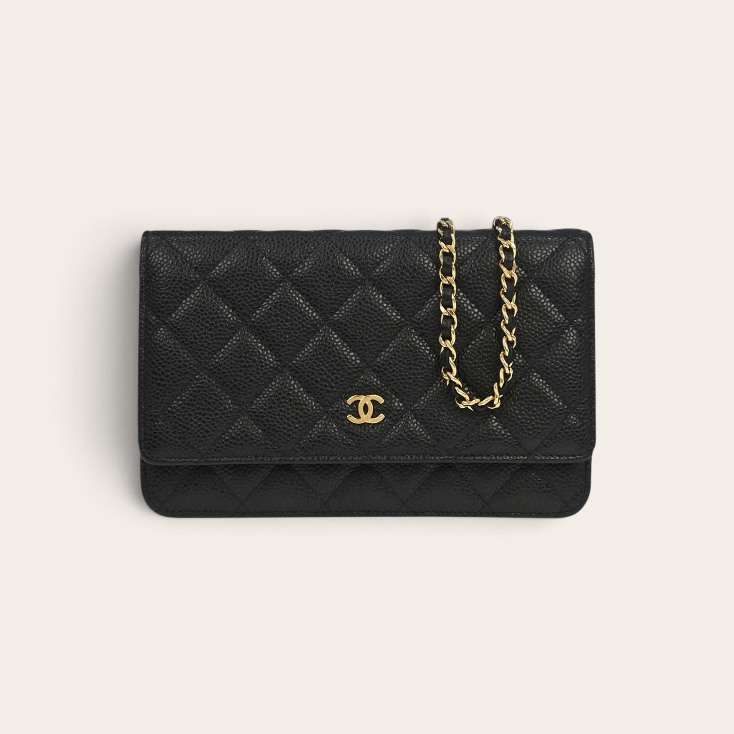 Chanel Classic Wallet on Chain