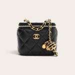 Chanel Quilted Mini Pearl Crush Vanity Case Bag
