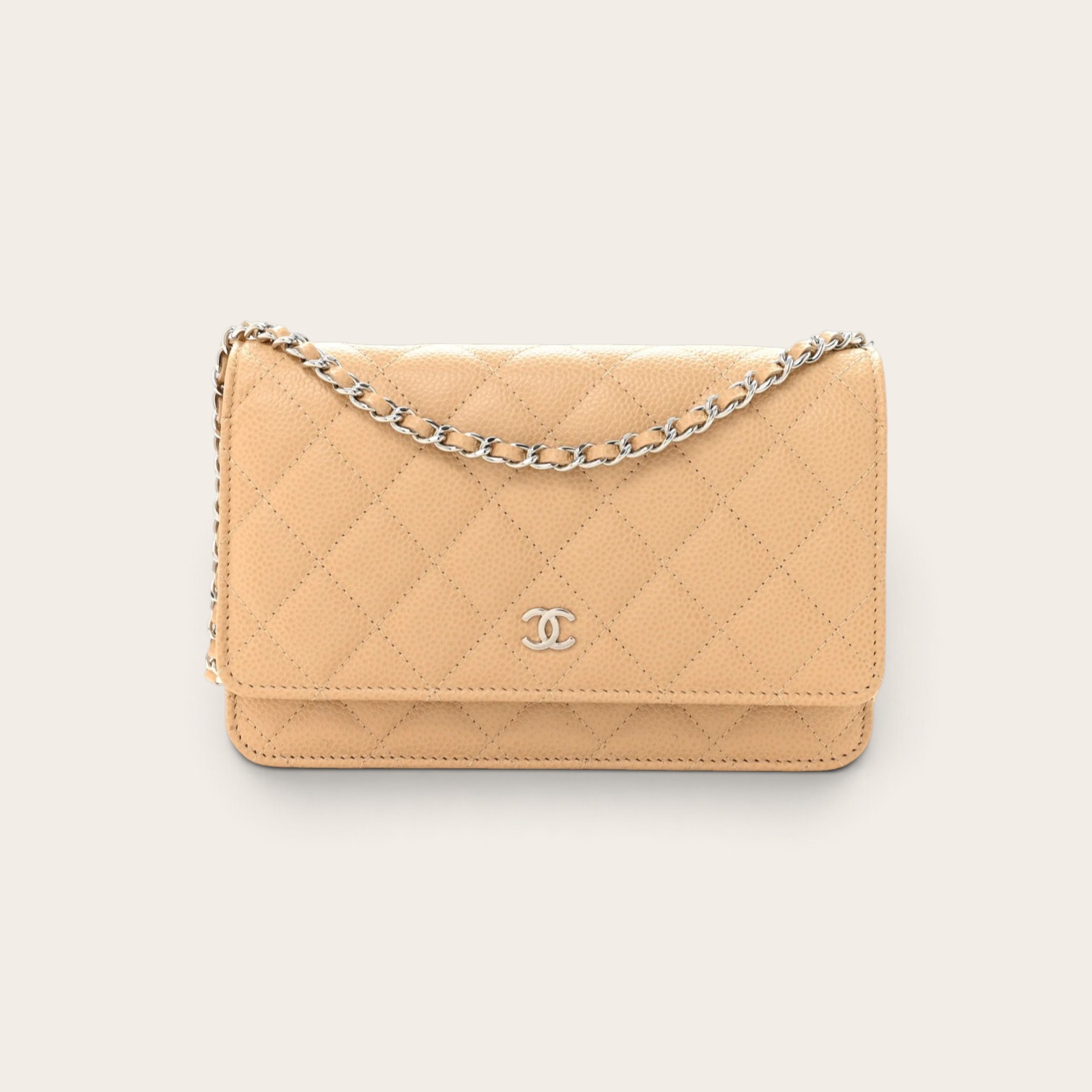 Chanel Classic Wallet on Chain