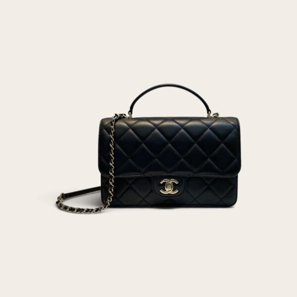 Chanel Flap Bag with Top Handle